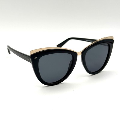 Prive Revaux sunglasses- black and gold polarized Prive Revaux Lolita Cateye Polarized BIFOCAL Sunglasses in  main image 4