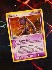 MP Pokemon BANETTE Card EX HIDDEN LEGENDS Set #1/101 Holo Foil Rare SWIRL#3 on eBay
