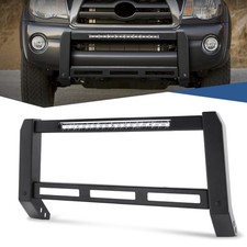 For 05-15 Toyota Tacoma Bull Bar Front Bumper Push Grille Guard With Led Light For 05-15 Toyota Tacoma Bull Bar Front Bumper Push Grille Guard With Led Light