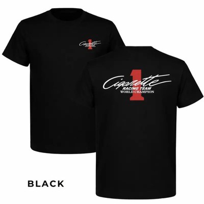 Cigarette Racing Team World Champion Graphic T-Shirt Offshore Boat Racing Tee