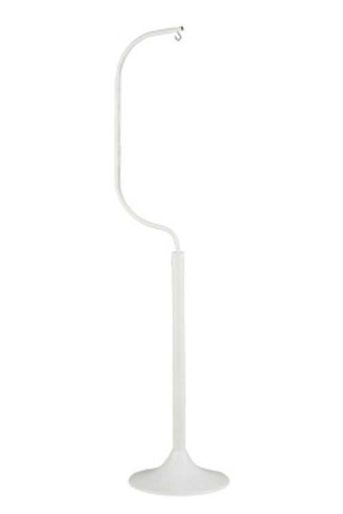 Pie 4/3 Blanco Medidas 39x159cm.