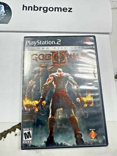 God Of War II - Two Disc Set (Playstation 2) W/ MANUAL
