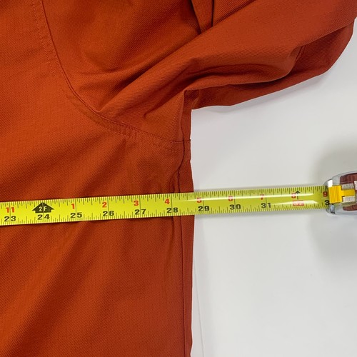 L.L. Bean West Branch Vented Fishing Shirt Pearl Snap Buttons Burnt Orange XXL - Picture 11 of 13