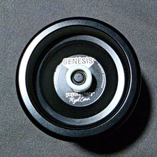 YoYoFactory Genesis Yo-Yo w/ Hubstacks and Box Black/White VERY RARE Read desc