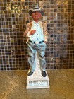 VTG 1969 Lionstone Whiskey Decanter Indian Porcelain Bottle - Great Labels! — photo 1