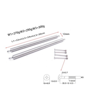 M��heloser Flossenriemenersatz mit leichtem Edelstahldesign