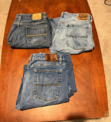 Joseph Abboud 36/30 Joseph A Banks 36/30 Perry Ellis  34/30 Jeans Straight Leg