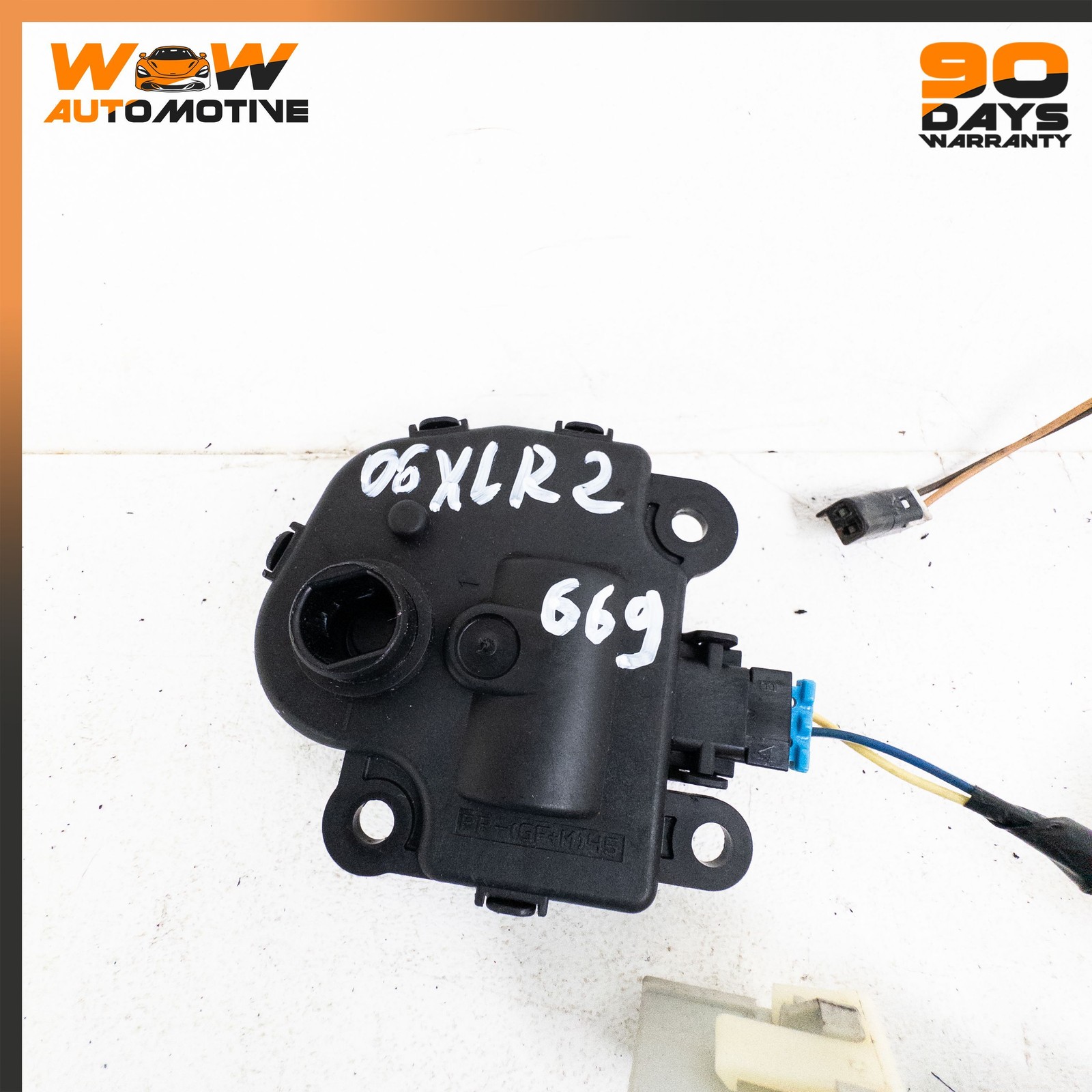 05-13 CADILLAC XLR CORVETTE C6 HEATER AIR VALVE ACTUATOR SERVO MOTOR WIRE OEM