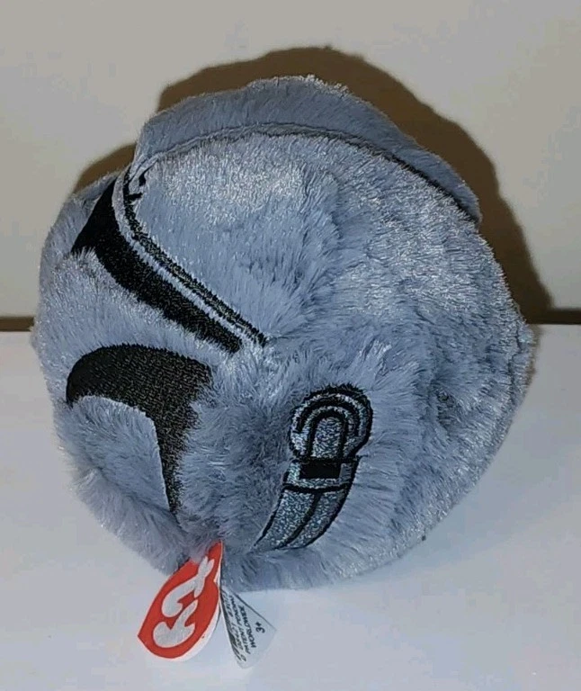 Ty Beanie Bouncers - THE MANDALORIAN (Star Wars)(3-4 pulgadas) NUEVO juguete de pelota hinchable Foto 3 de 4