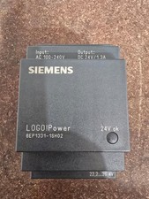 SIEMENS 6EP1331-1SH02 LOGO!Power Input AC100/240V Output DC24V/1.3A (USED)