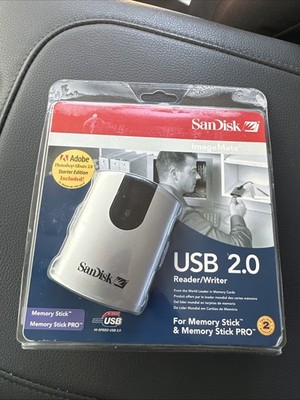 SanDisk ImageMate USB 2.0 Reader/Writer / For Memory Stick&Memory Stick PRO New