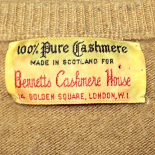 Bennets Cashmere House Vtg 100% Pure Cashmere Scotland Crew Neck Minimalist S, $32.99 - Photo 7