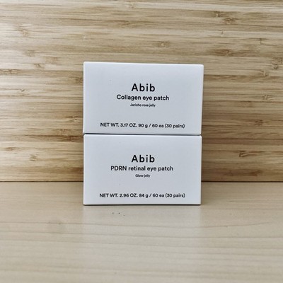 Abib Eye Patch Set   PDRN Retinal Glow Jelly + Collagen Jericho Rose Jelly