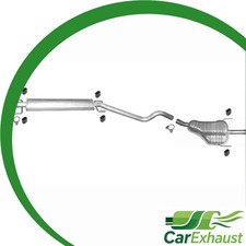 Auspuffanlage für OPEL ASTRA H GTC 1.9 CDTi mit KAT Schalldämpfer