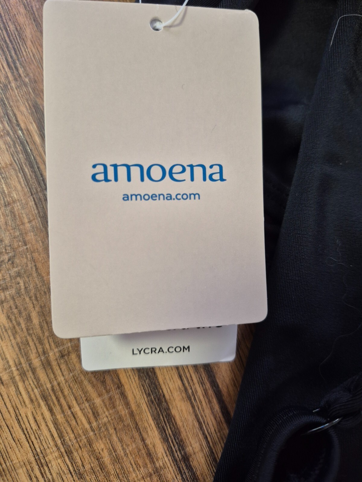 Amoena 'Mykanos' Swimsuit Black 32B NWT image 5