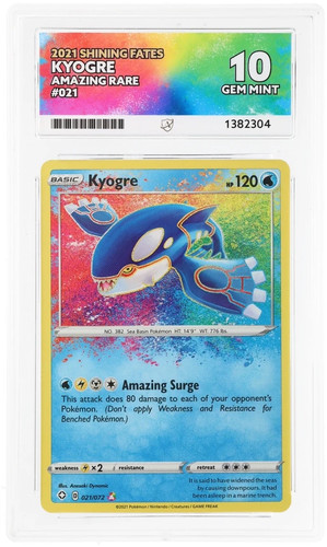 Kyogre graded ACE 10 for sale on eBay