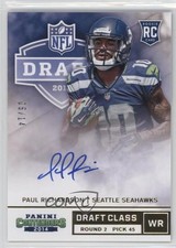 2014 Panini Contenders Draft Class RPS Gold 5/14 Paul Richardson Auto 0af