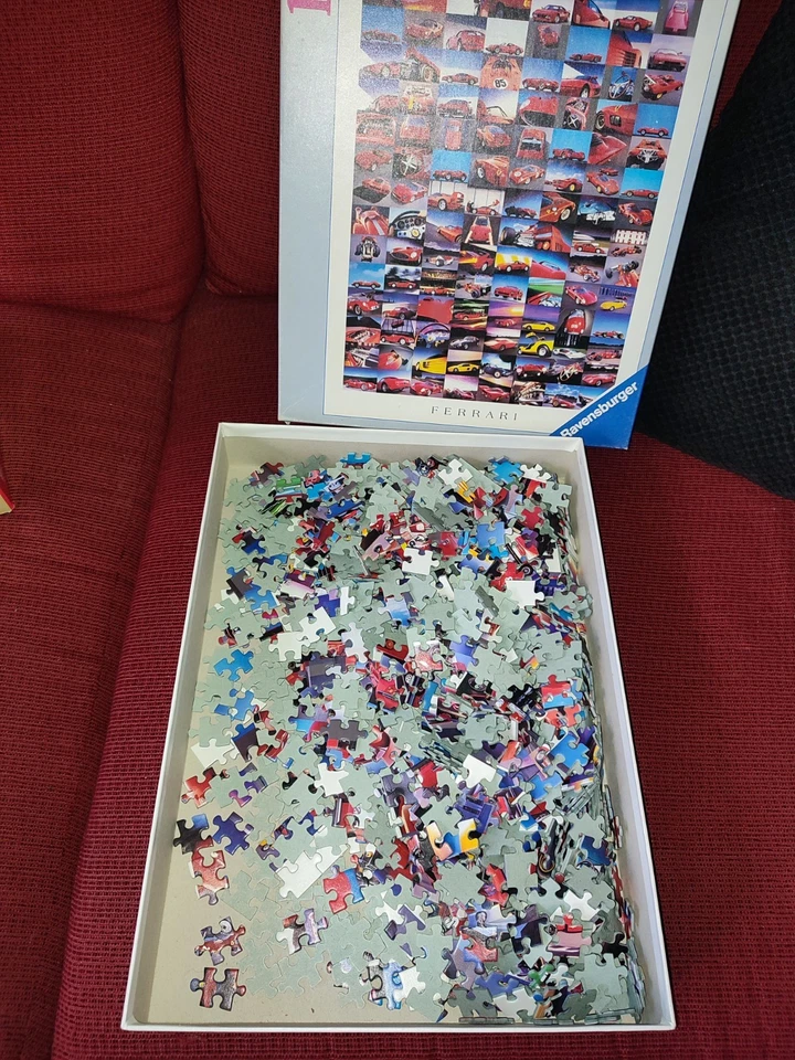 Ravensburger Puzzle Ferrari - Immagine 2 di 2