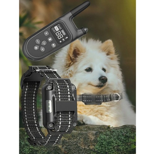 Hund Ausbildung Erziehungshalsband Fernbedienung Training Ton Vibration Schock-- - Bild 13 von 21