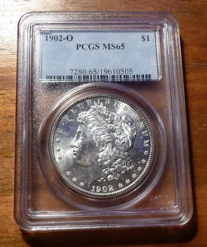 1902-O Morgan Silver Dollar PCGS Graded MS65