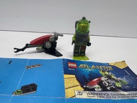 LEGO 8072 Atlantis Sea Jet Complete with Minifigure & Instructions