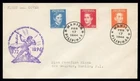 (PTA11-641) PHILIPPINES - JAPAN. NATIONAL HEROES FDC x2. 5c STAMP WITH I VARIETY