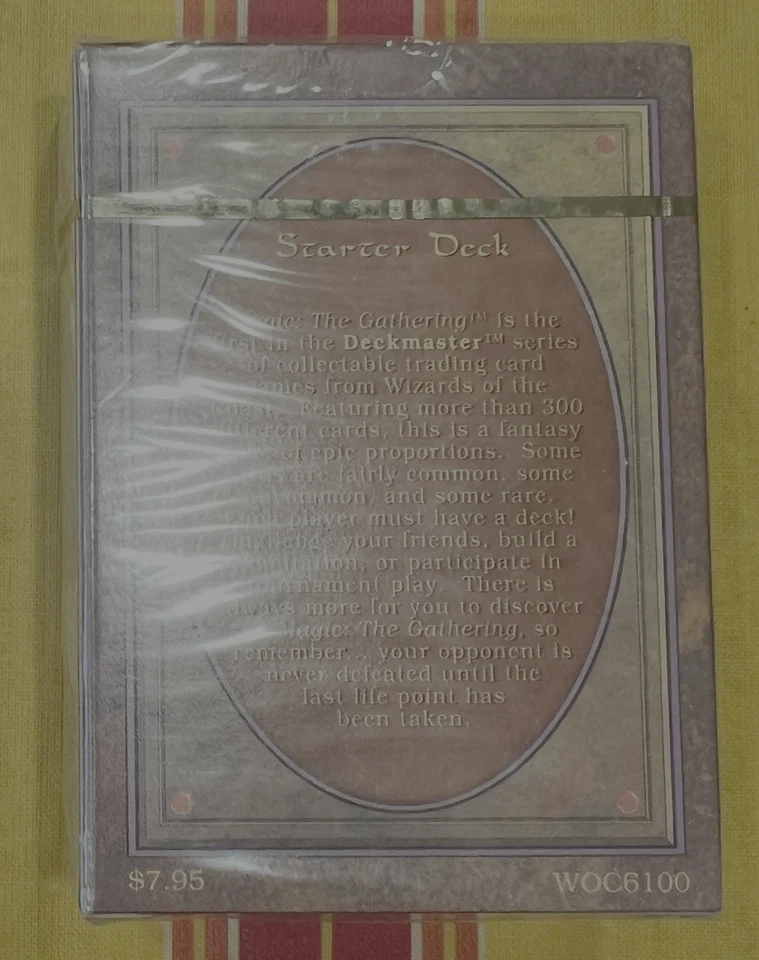 Magic the Gathering ~ 1994 Revised Edition Starter Box ~ Sealed New MTG - Image 2 of 4