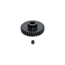 NZH Chrome Steel Pinion Gear MOD 1 38T 8MM Shaft w/ Screw Set for 1/5, 1/6 Scale