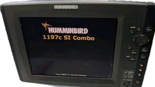 Hummingbird 1197C Side Imaging GPS Fishfinder With Mount And Power Cable 