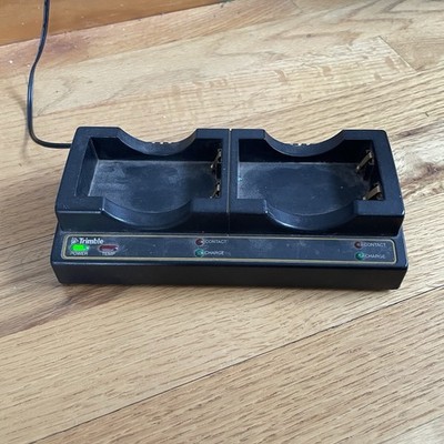 Trimble 41114-00 Dual Slot Battery Charger for R8 R7 5700 5800 GPS MT1000 S6
