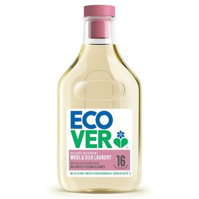 Ecover Delicate Laundry Detergent, Laundry Washing Liquid, For Wool & Silk, Wate