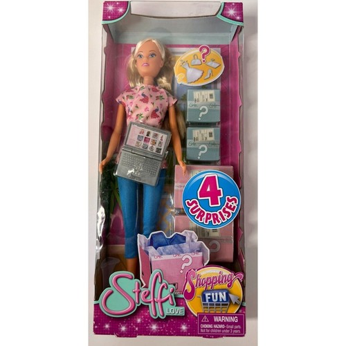 Bambola Steffi - Love 11,5" Shopping Fun nuova con scatola sigillata con 4 sorprese - Foto 1 di 3