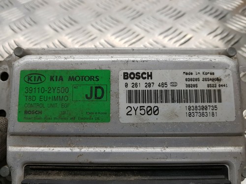 B156 KIA CARENS FC ECU Motor ENGINE CONTROL UNIT 39110-2Y500 0261207465 - Picture 5 of 5