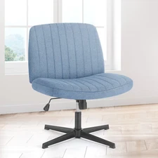 Lounge Chair, Swivel Chair With Backrest And Wheel