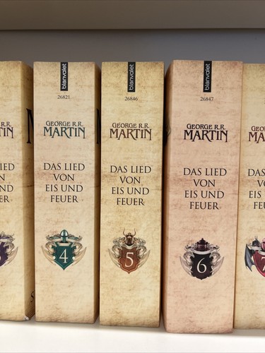 ⭐️ GEORGE R.R. MARTIN_DAS LIED VON EIS UND FEUER Band 1 - 10 GAME OF THRONES - Bild 3 von 10