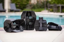 Hydro-Tone Hydro-Bell & Aquastrength Fin Total Body Aquatic Fitness System Black