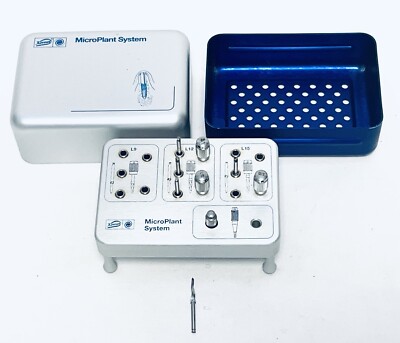 KOMET MicroPlant System Instrumentenset + Aufbewahrungsbox GEPRÜFT