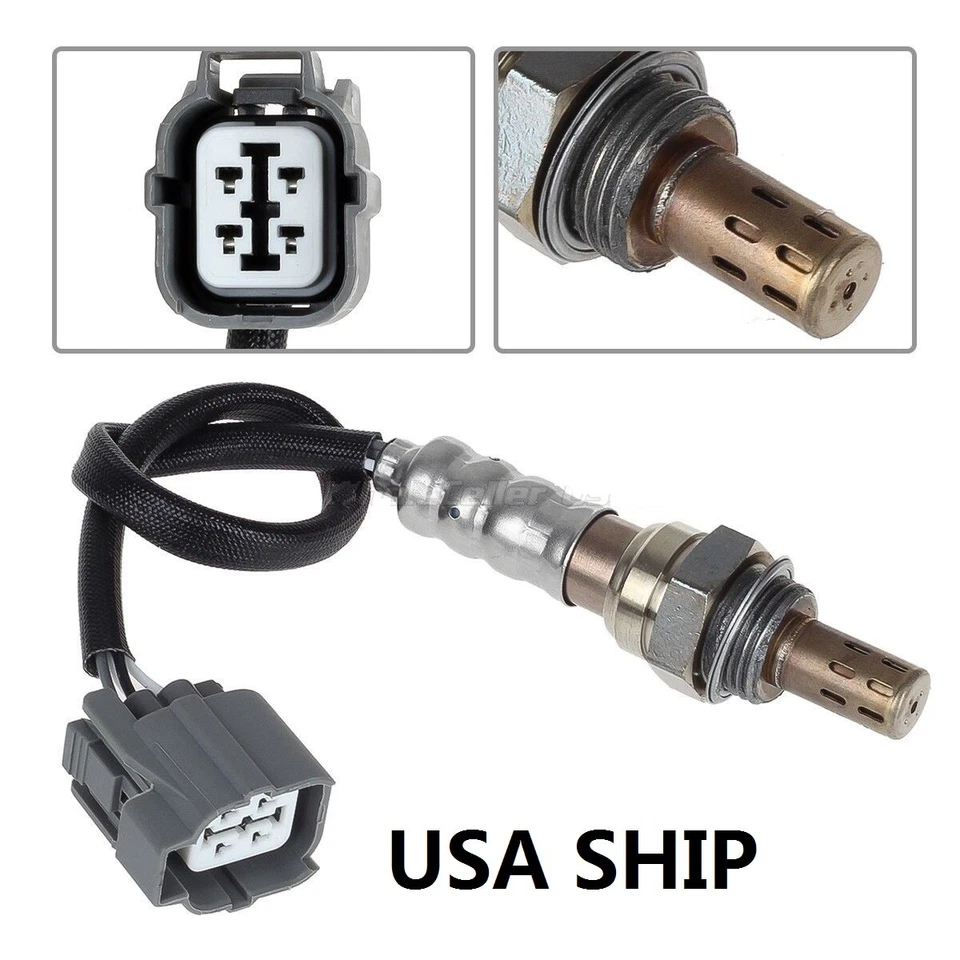 Sensor de oxígeno 2 piezas apto para Honda Accord EX LX V6 3,2 L 3,0 L 2003-2000 arriba y abajo Foto 3 de 4