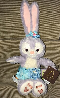 Stella Disney Rabbit New Disney Aulani Duffy & Friends Plush Stuffed Stella Lou Bunny Blue ...