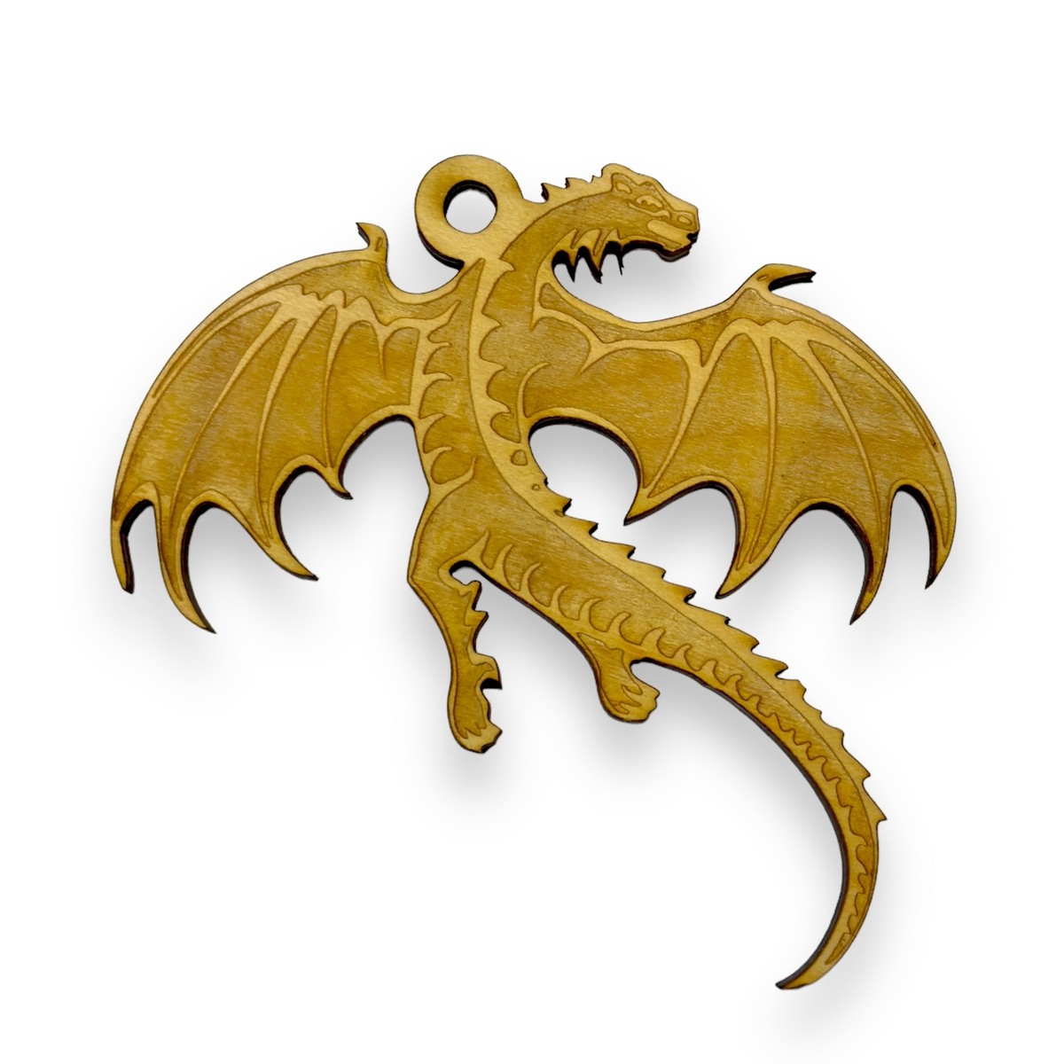 CUSTOM RED OR BLACK Dragon - ornament 4X3in CUSTOM RED OR BLACK Dragon - ornament 4X3in