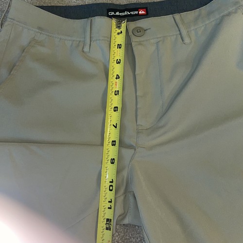 Pantalones Cortos de Golf Quicksilver Repelentes al Agua Exterior Poliéster/Spandex Tostado Beige Para Hombres Talla 30 - Imagen 9 de 12