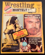 WRESTLING MONTHLY MAY 1975 WOMEN APARTMENT WRESTLING SWEET DADDY SIKI BRISCOES