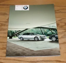 Original 2001 BMW 5 Series Sedan Deluxe Sales Brochure 01 525i 530i 540i