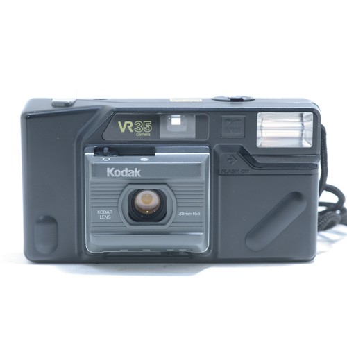 Kodak VR35 35mm Compact Retro Film Camera w/ Flash & Case - Working & Tested! - Picture 3 of 11