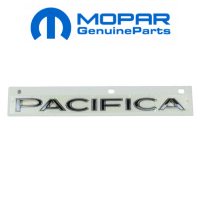 FÜR 17-25 CHRYSLER PACIFICA LIFTGATE EMBLEM TYPENSCHILD OEM NEU MOPAR 68320934AB