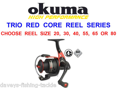 OKUMA TRIO RED CORE REEL FOR SEA PIKE PREDATOR LURE SPINNING BASS