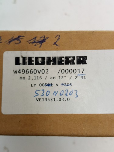 Liebherr Lorenz LY00530N0203 Nr.2 Lehrzahnrad, Lehr / Zahn / Rad - Bild 5 von 5