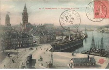 59 Dunkerque #MK45238 General View Of The City Boats