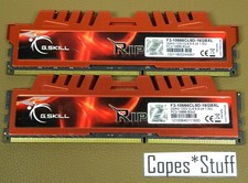 G Skill Ripjaws X F3-10666CL9D-16GBXL DDR3 PC3-10600 LOT 2 x 8GB  16GB Memory