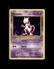 Mewtwo Mew Pokémon Card! Holo/Reverse Holo E...